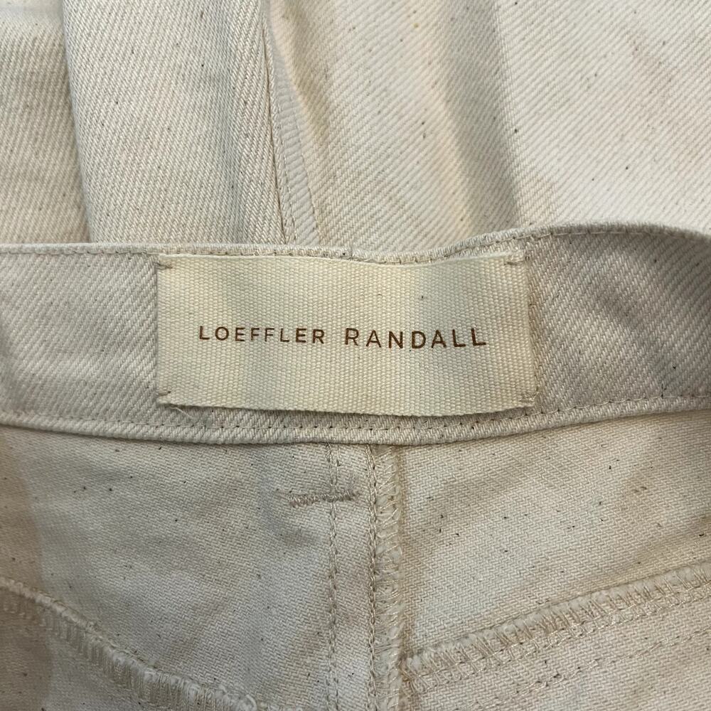 Loeffler Randall Demi Embroidered Pant Natural - Picture 8 of 9